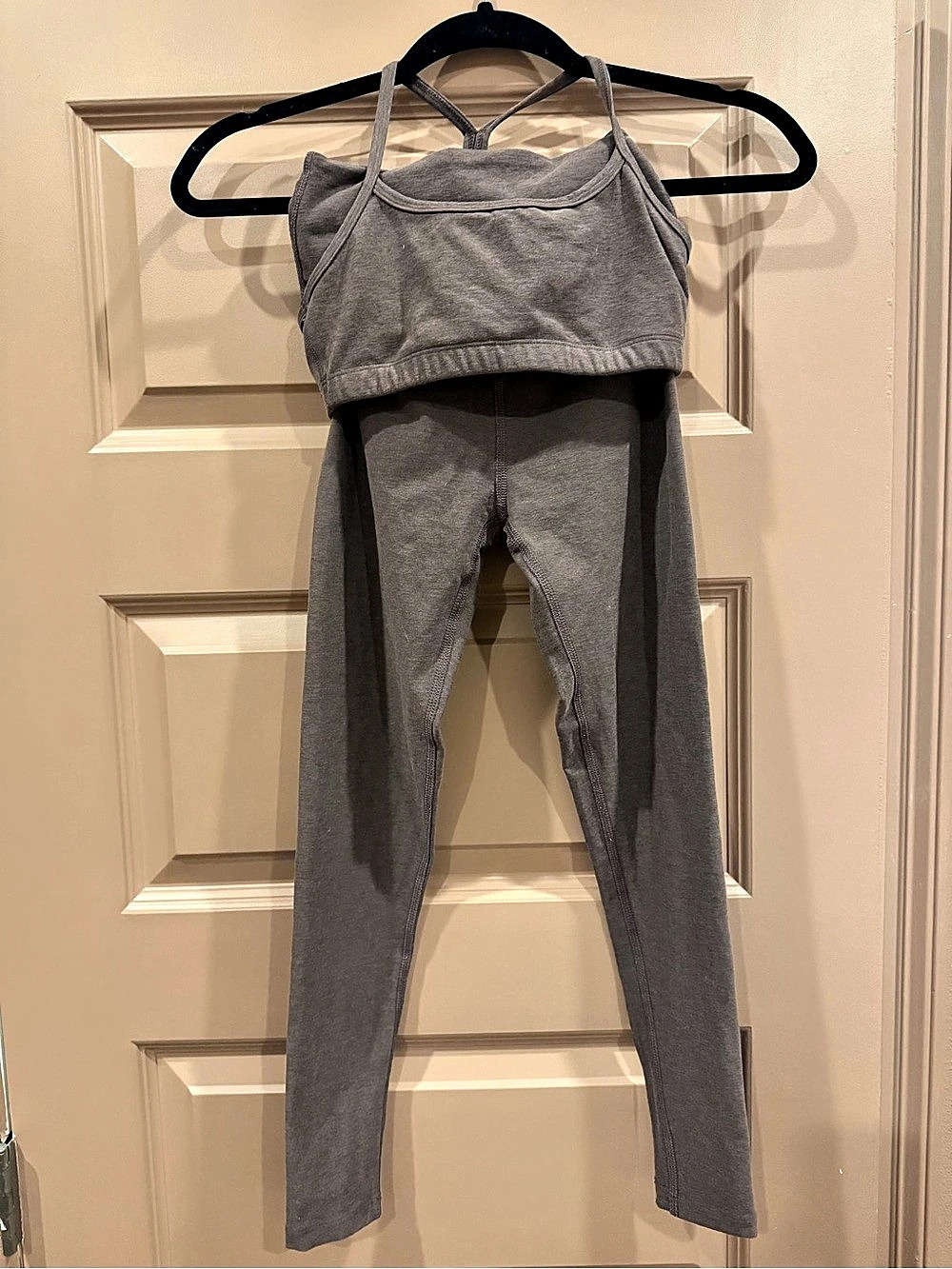 Beyond Yoga Chocolate Legging Set Size XS